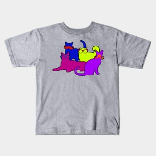 Funny Cats Kids T-Shirt